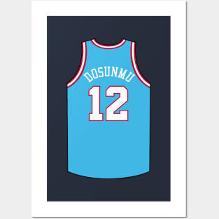 Ayo Dosunmu Chicago Jersey Qiangy Posters and Art